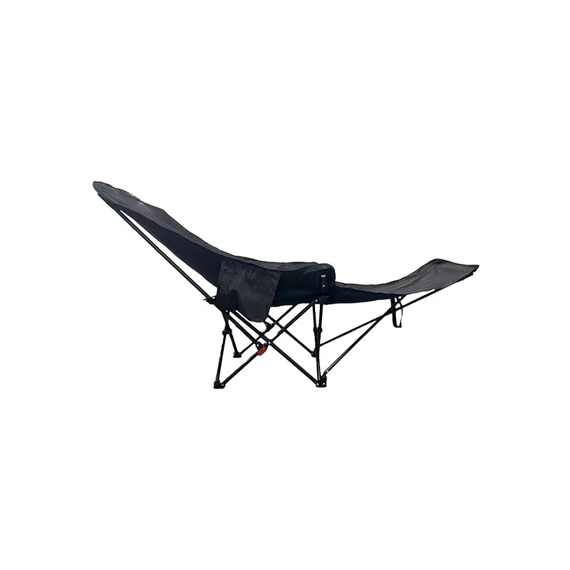 Outdoor Portable Camping Recliner Foldable Nap Beach Chair with Leg Support Lightweight Travel Folding Chair for Hiking Fishing