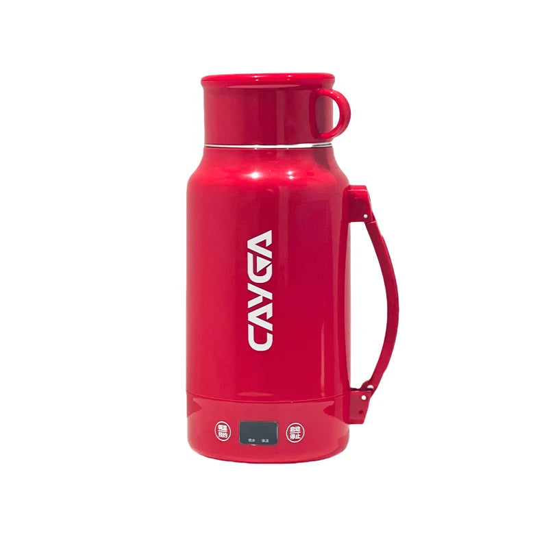 Large Capacity Travel Electric Kettle Constant Temperature Water Boiler Dual Lid Design 110V Portable Insulated Kettle