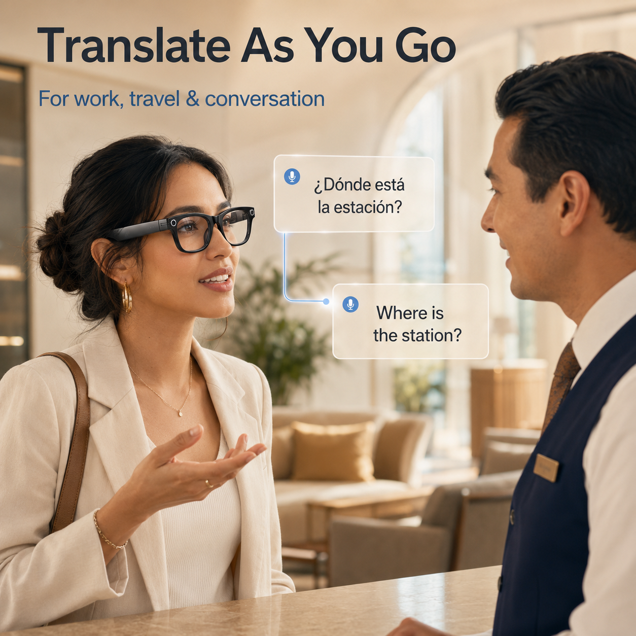 Oracle Smart Camera Translation Glasses