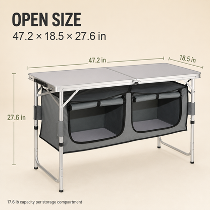 Estate Picnic Folding Table