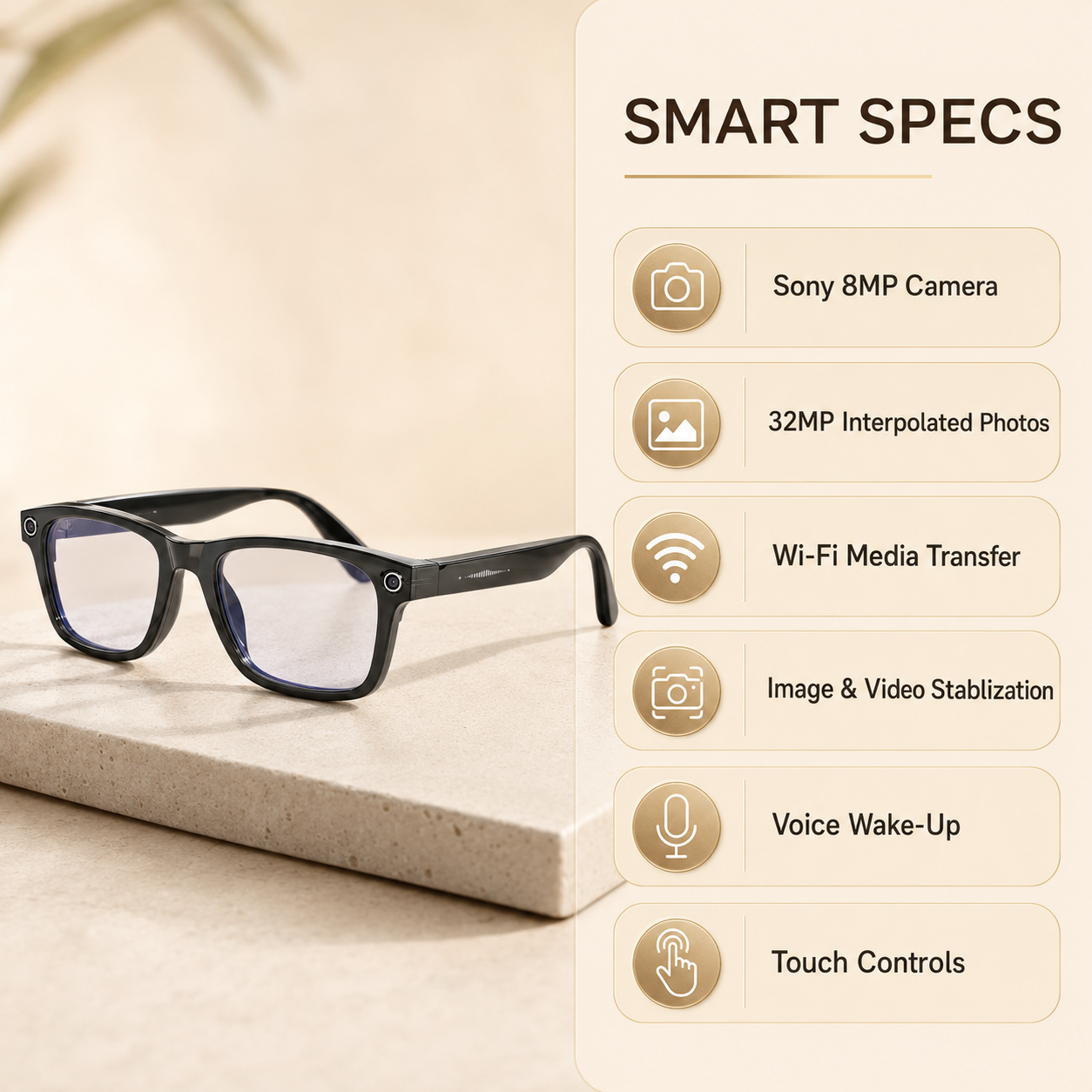 Oracle Smart Camera Translation Glasses