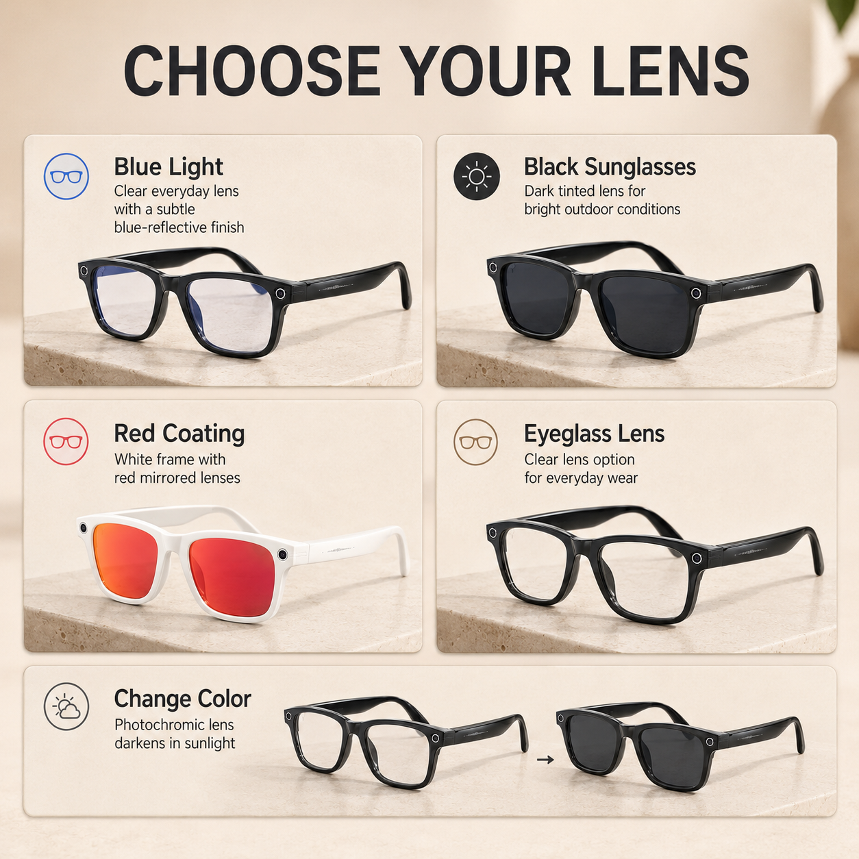 Oracle Smart Camera Translation Glasses