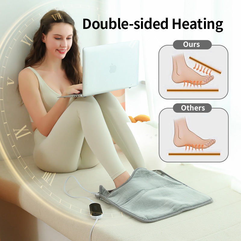 Renessance HeatedCozy™ Dual-Sided Foot Warmer Pad