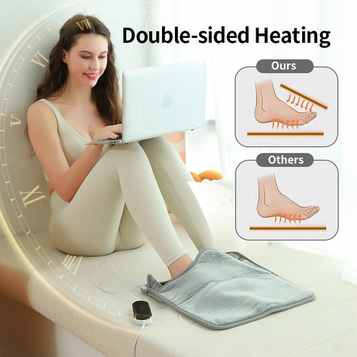 Renessance HeatedCozy™ Dual-Sided Foot Warmer Pad