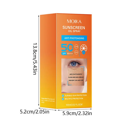 SPF50+ Hydrating Sun Shield Spray | Lightweight UVA/UVB Protection