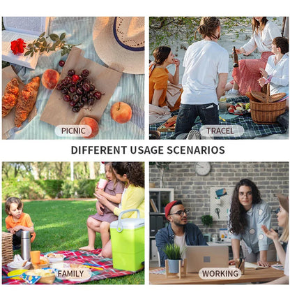 Thermal Lunch Bag Double Layers Large Capacity Lunch Boxes Bags Portable Crossbody Picnic Food Drink Storage Bag Cooler Tote New