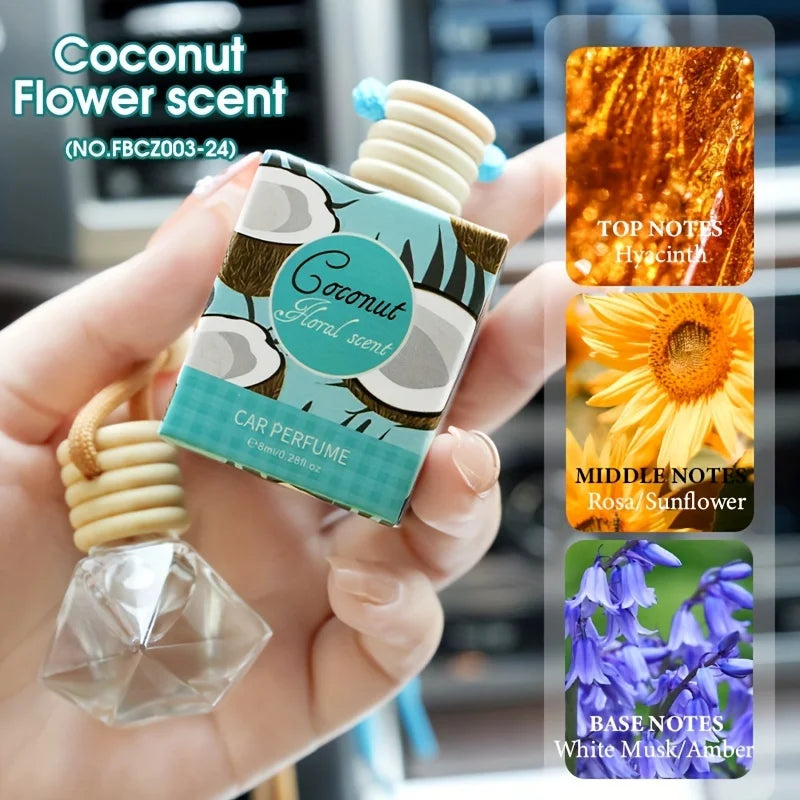 Car Air Freshener, Long Lasting Fragrance, Suitable for Car, Home, Office, Bathroom, Bedroom, Car Interior Aromatherapy ﻿
