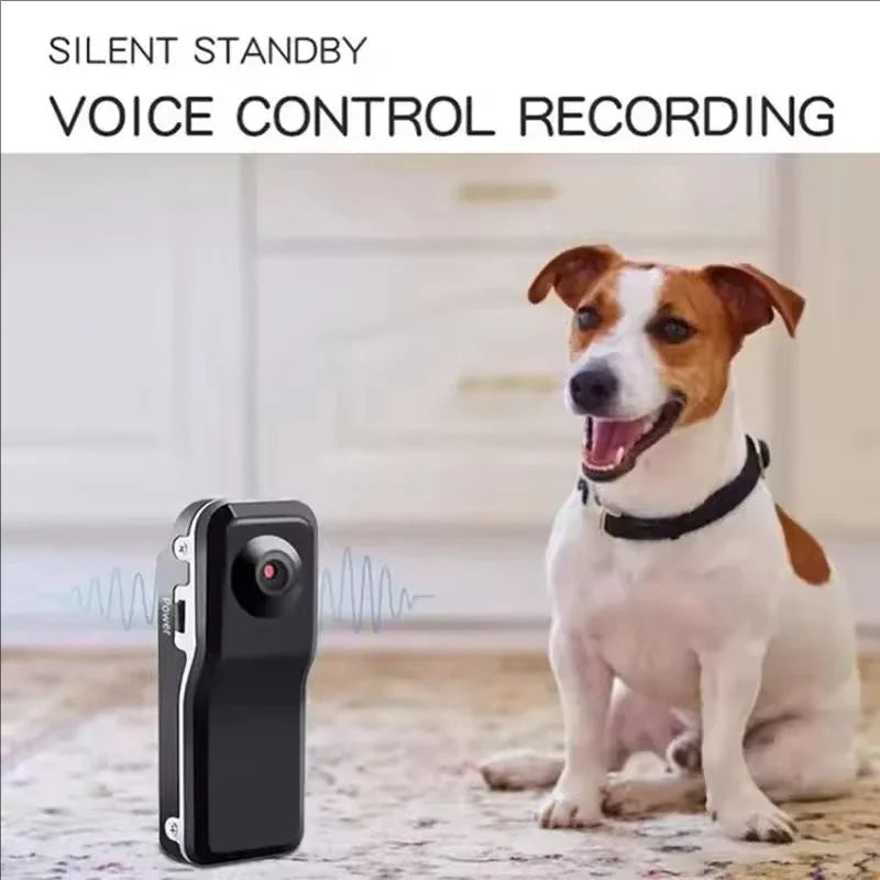 Portable Mini HD DV Camera Body Camcorder Mount Video Recorder Nanny Security Cam Sports DVR Webcam for Home Office Security