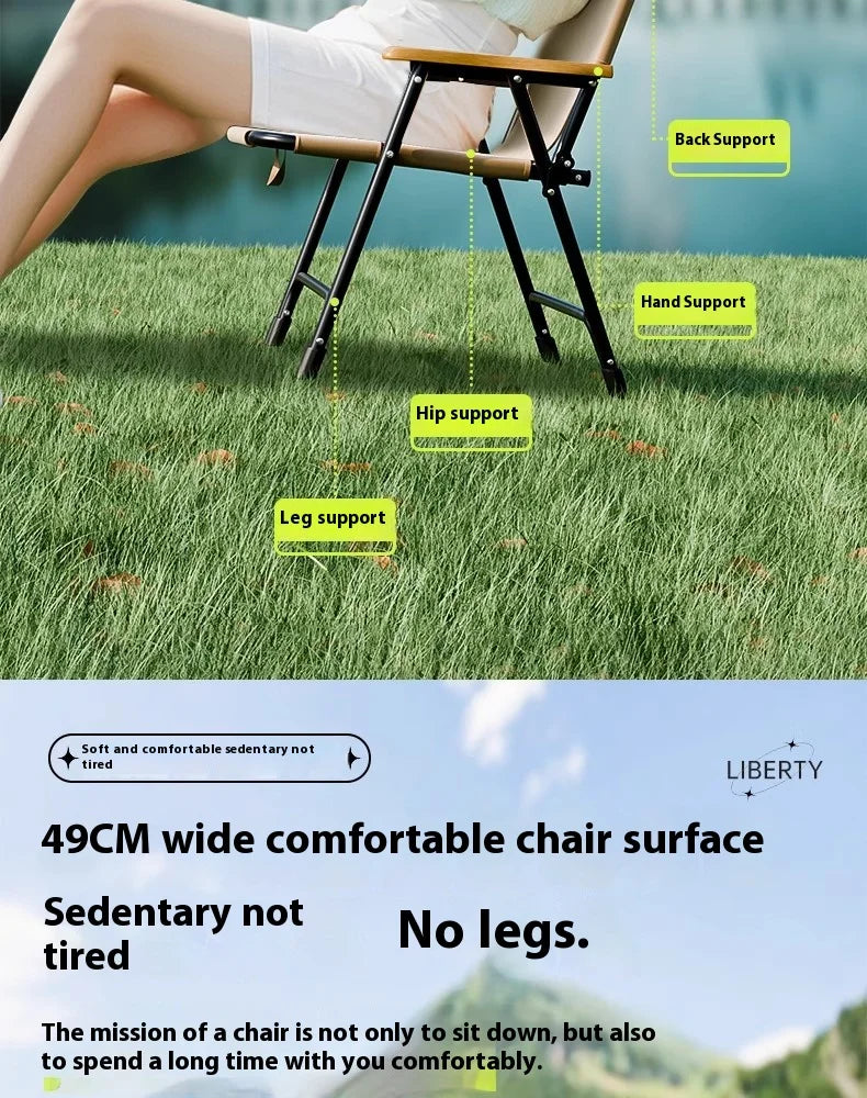Gianxi Outdoor Foldable Chair Portable Kemet Chair Picnic Table And Chair Beach Chair Ultra Light Camping Chair Chair Beach