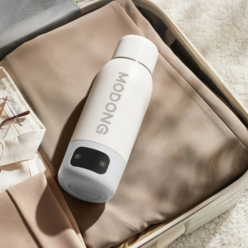 Corrosion-Resistant Electric Bottle, Large Capacity Portable, Constant Temperature Long-Lasting, Travel Heating Water Mug