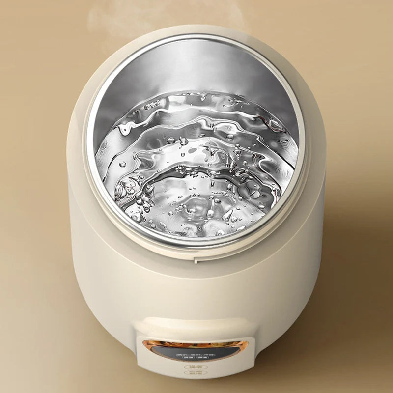 LED Digital Display Boiling Water Electric Bottle 220V 400W Leakproof Travel Milk Coffee Heating Cup Portable Hot Water Kettle