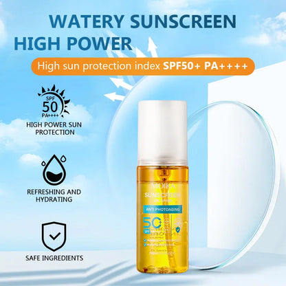SPF50+ Hydrating Sun Shield Spray | Lightweight UVA/UVB Protection