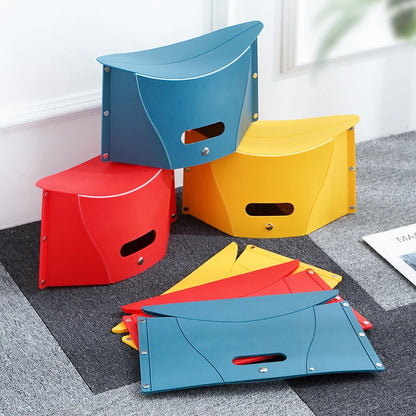 Plastic Portable Folding Stool Outdoor Chairs Portable Stool for Camping Storage Stool Storage Stool Folding Chair 2025