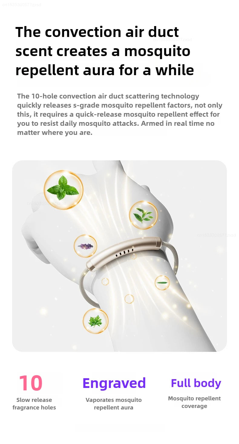 2025 Anti-mosquito Repellent Bracelet Outdoor Mosquito Repellent Adult Portable Anti-mosquito Mosquito Repellent Bracelet
