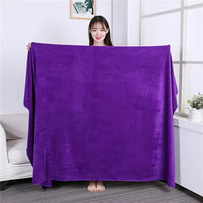 150X200CM LargeTowels thickening beauty salons Bath towels quick drying are soft skin friendly   hotel massage Beach Towels