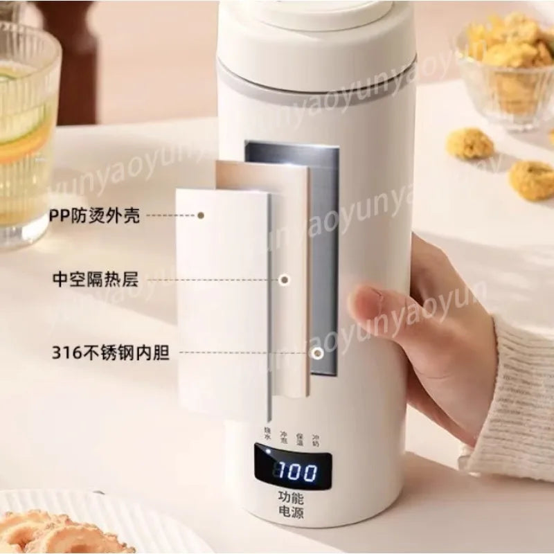 Portable Kettle USB Travel Boiling Cup Small Electric Cup Constant Temperature Dormitory