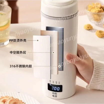 Portable Kettle USB Travel Boiling Cup Small Electric Cup Constant Temperature Dormitory