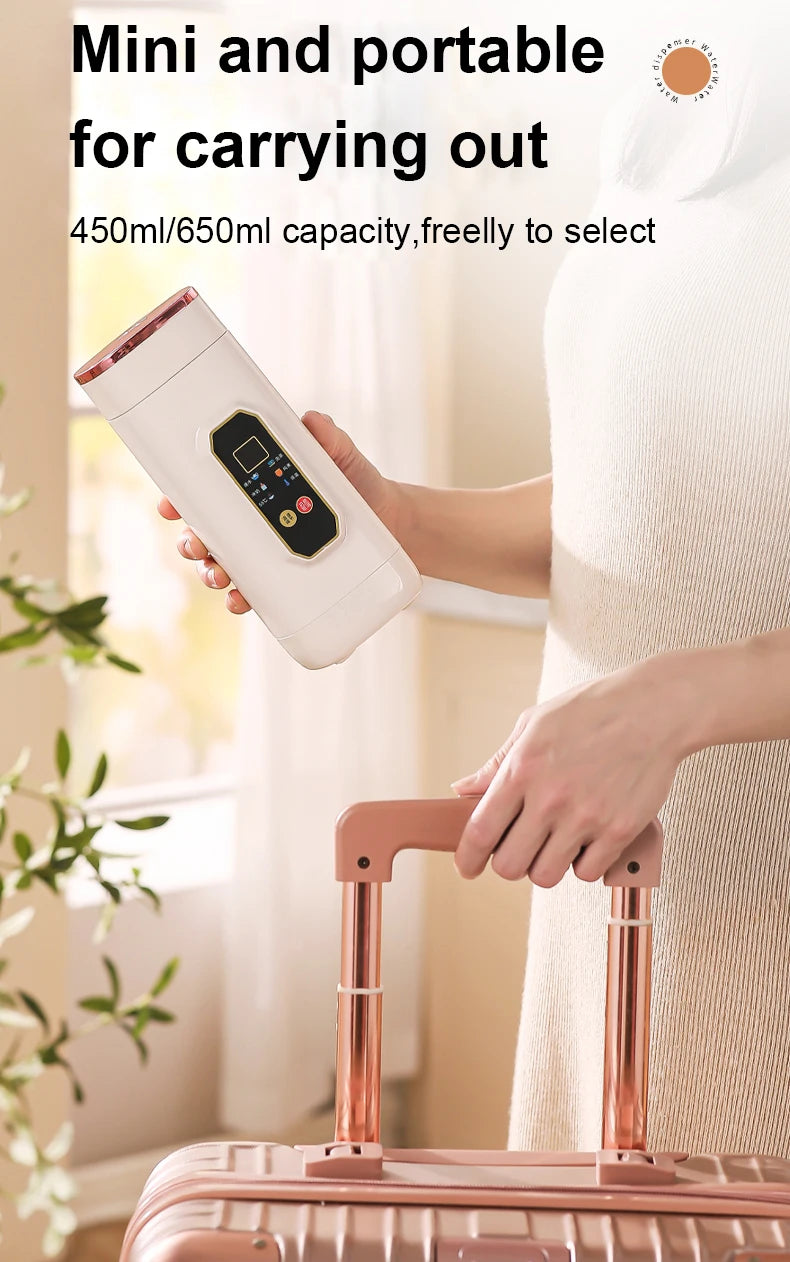 220V Electric Hot Kettle Portable Travel Heating Cup Multifunction Boiled Water Pot Smart Teapot Adjustable Temperature Kettle