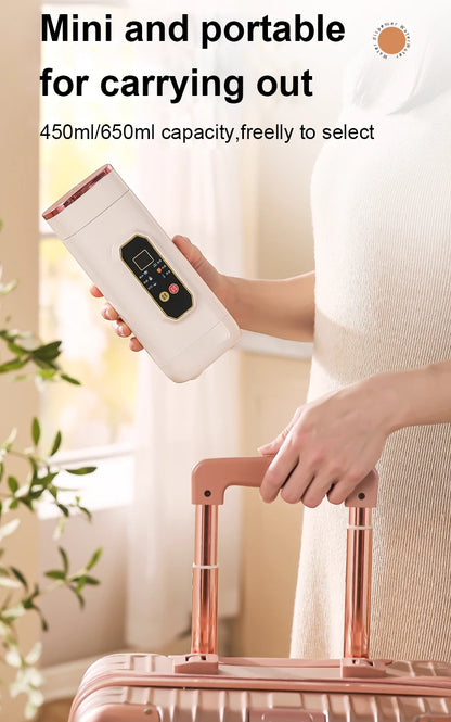 220V Electric Hot Kettle Portable Travel Heating Cup Multifunction Boiled Water Pot Smart Teapot Adjustable Temperature Kettle