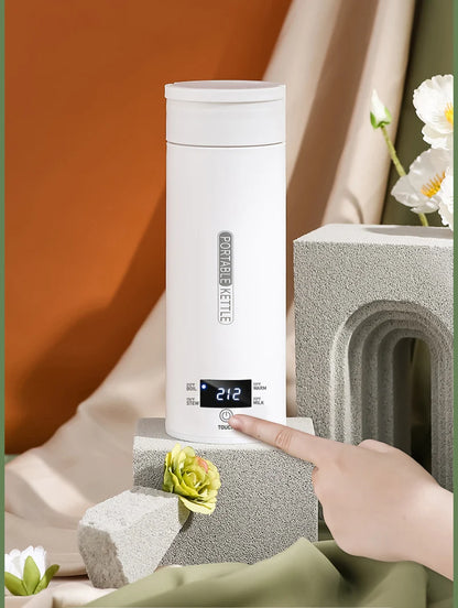 4 Temperature Electric Heating Kettle Leakproof Portable Fast Water Boiling Thermos Bottle Portable 220V 110V Hot Water Cup