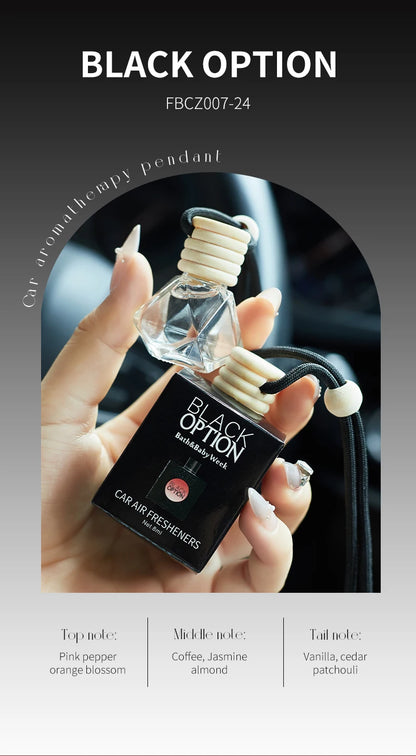 Perfume bottle car perfume, long-term car air freshener, car perfume used for car interior accessories, keep charming and fresh