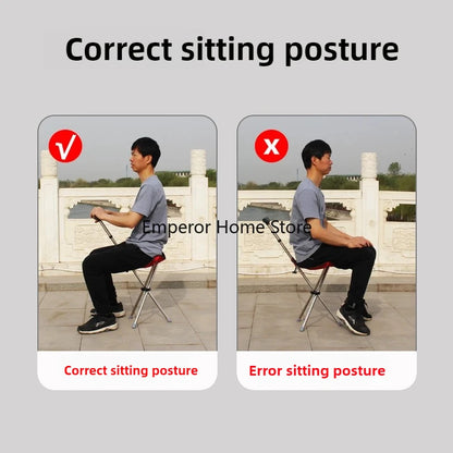 Climbing Mountain Beach Chair Retractable Folding Straight Cane Stool Elderly Assistance Walking Leisure Hand-held Chair 캠핑의자 의자
