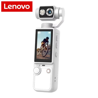 Lenovo 4K Hd Wifi Sports Wearable Camera Hold In Hand Travel Bicycle Driver Recorder Mini Sports Cam For Motorcycle and Vlogging