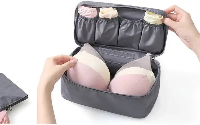 Portable Travel Storage Bag Multi-function Bra Underwear Organizer Bags Toiletry Cosmetic Case for Outdoor Travel
