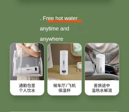 Travel Electric T Kettle Fast Boiling Water Portable baby Milk Warmer Kettle 304 Stainless Steel Thermo Kettles