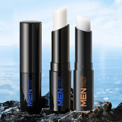 SADOER Men's Shark Grass Vaseline Lip Balm for Autumn and Winter to improve dryness,Beihu Moisturizing Hydrating Lip Balm