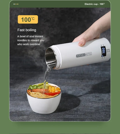 Travel Electric T Kettle Fast Boiling Water Portable baby Milk Warmer Kettle 304 Stainless Steel Thermo Kettles