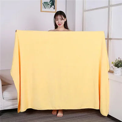 150X200CM LargeTowels thickening beauty salons Bath towels quick drying are soft skin friendly   hotel massage Beach Towels