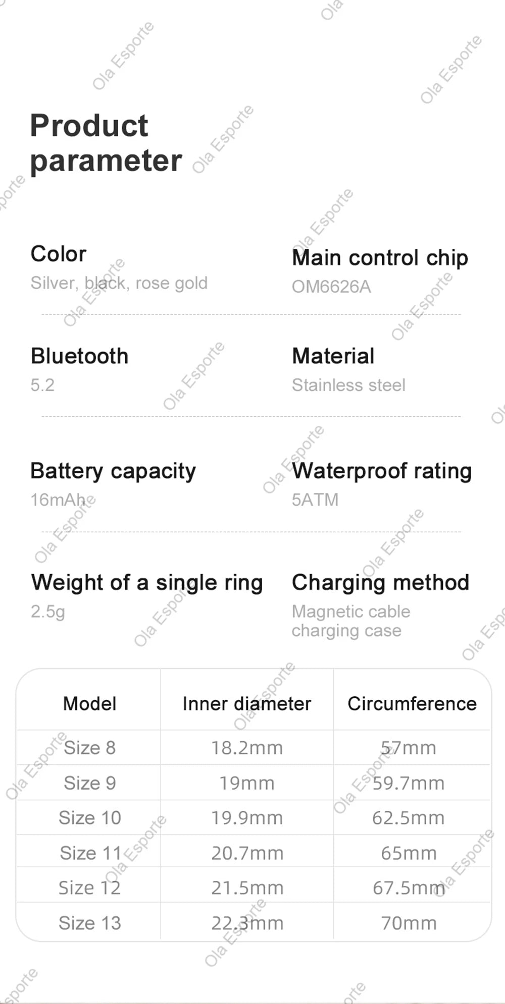 2026 Smart Ring Display Screen and Touch, Wireless Charging,Smart Control,Health Manager,5ATM Waterproof For Men Women New Rings