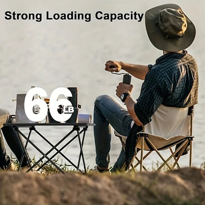 Portable Folding Camping Side Table Small Backpack Beach Picnic Table For Outdoor Cooking Barbecue Hiking Boating 39 4x34 5x29cm