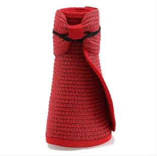 Women Summer Visors Hat Hat - Stylish and UV-Resistant for Outdoor HikingFoldable Sun Cap Wide Large Brim Beach Straw Hats Chape