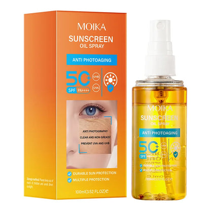 SPF50+ Hydrating Sun Shield Spray | Lightweight UVA/UVB Protection