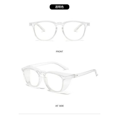 Safety Glasses Anti Fog Goggles Protective Glasses Side Shields Anti Blue Light protection Eye Glasses for Men Women Reading Gla