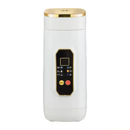 D0AB Electric Kettle 450ml/650ml Portable Water Boiler with 6 Temperature Control Stainless Steel Heating Cup for Travel