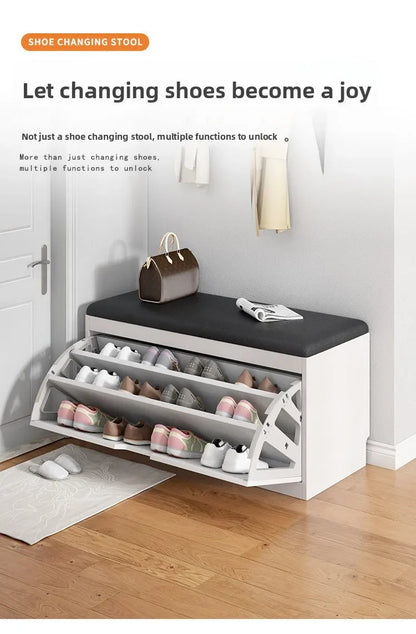 shoe changing stool tipping bucket sofa stool entering the door indoor shoe rack entering the home shoe cabinet