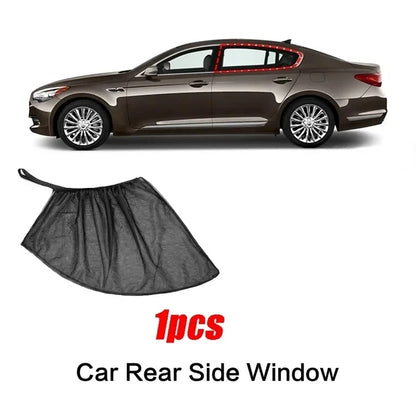 BreezeGuard Rear Window Mesh Sunshade Set