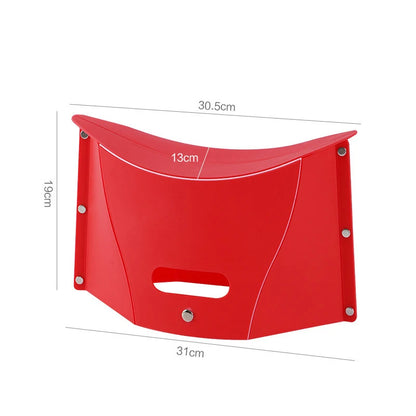 Plastic Portable Folding Stool Outdoor Chairs Portable Stool for Camping Storage Stool Storage Stool Folding Chair 2025