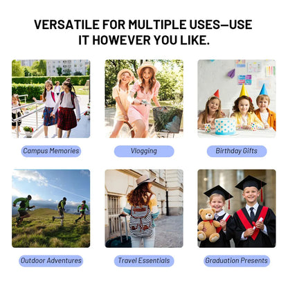 Mini Y3000 Keychain Camera8MP Photo Tiny Digital Body Cameras Thumb Cam, DV Micro Camcorder Support SD Card with Screen for Kids