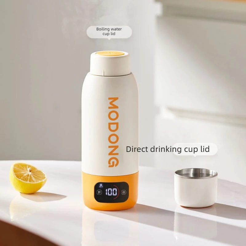 Corrosion-Resistant Electric Bottle, Large Capacity Portable, Constant Temperature Long-Lasting, Travel Heating Water Mug
