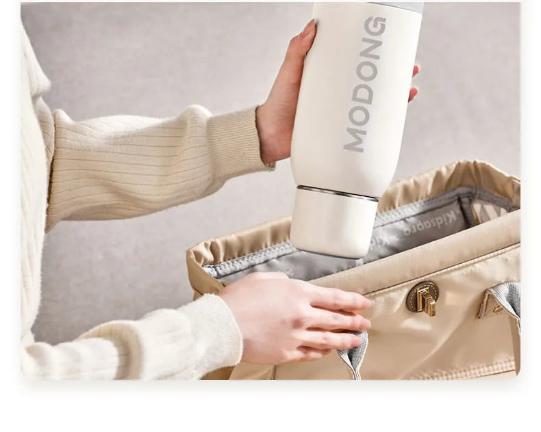 Corrosion-Resistant Electric Bottle, Large Capacity Portable, Constant Temperature Long-Lasting, Travel Heating Water Mug