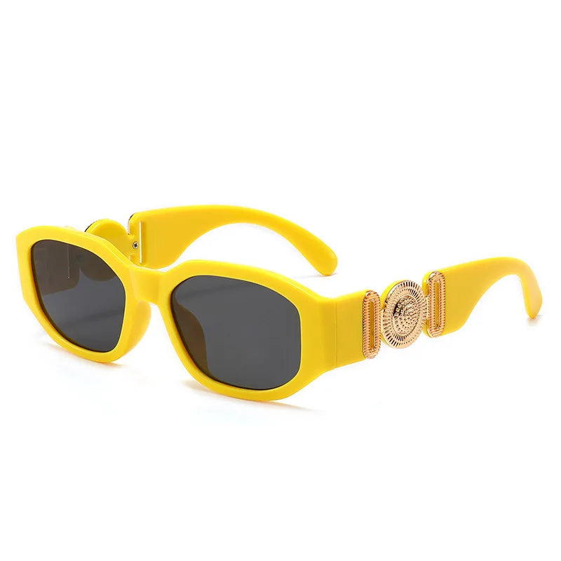 New Fashion Irregular Sunglasses Vintage Men Women Personlity Small Frame Shades Sun Glasses Latest Popular UV400