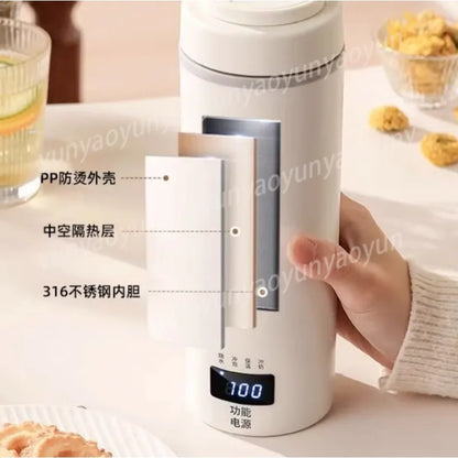 Portable Kettle USB Travel Boiling Cup Small Electric Cup Constant Temperature Dormitory