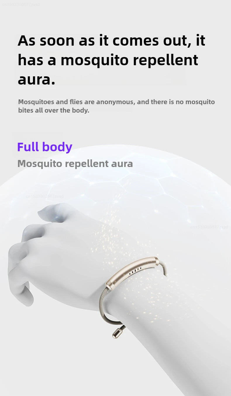 2025 Anti-mosquito Repellent Bracelet Outdoor Mosquito Repellent Adult Portable Anti-mosquito Mosquito Repellent Bracelet