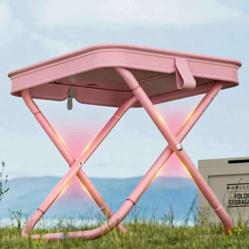 Outdoor Folding Stool Camping Chair Park Stool Picnic Portable Zipper Packed Small Fishing Chair Garden Folding Chair 의자를 접다