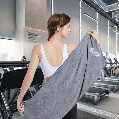 42*95cm Microfiber Gym Yoga Exercise Swimming Fitness Towel Fast Drying Cooling Towel Beach Running Body Non-slip Sports Sweat