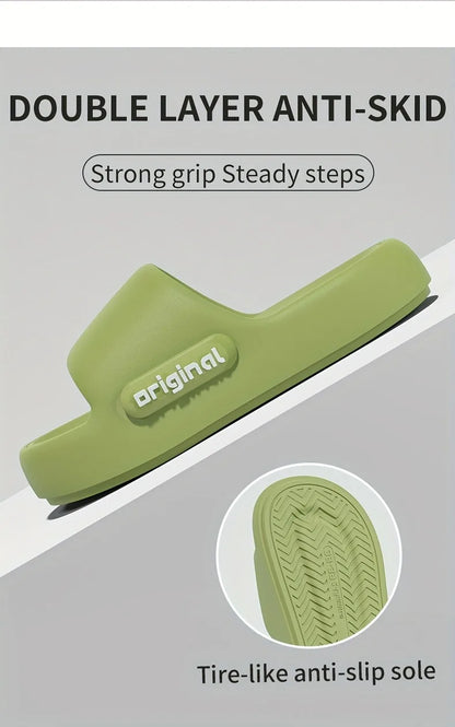 Men's & Women's Anti-Slip EVA Flip Flops - Lightweight Quick-Dry Comfortable Durable Slippers, All-Season Indoor Outdoor Beach